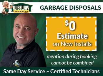 southern cal Garbage Disposal Repair & Install Wiseway Plumbing