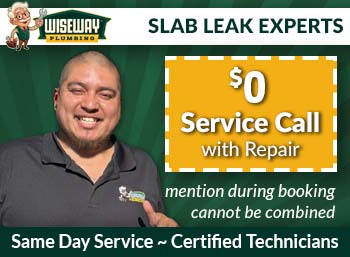buena park Slab Leak Wiseway Plumbing
