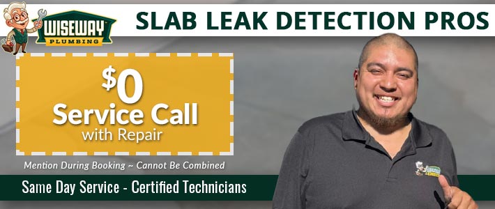 buena park Slab Leak Wiseway Plumbing