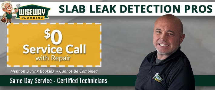 southern cal Slab Leak Wiseway Plumbing